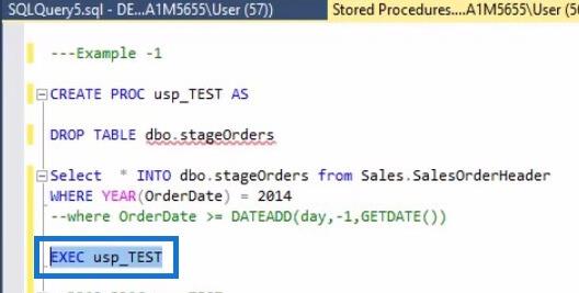 Lagrede prosedyrer i SQL |  Et overblikk