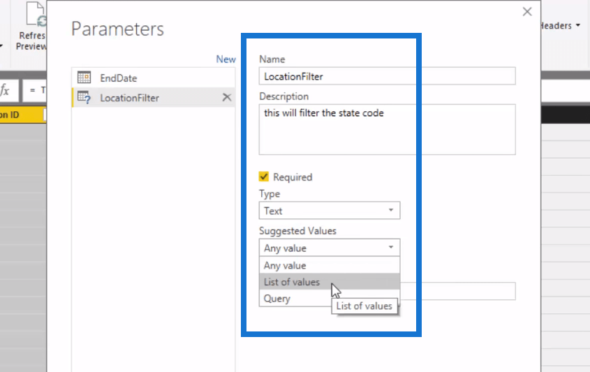 LuckyTemplates frågeparametrar: Optimera tabeller