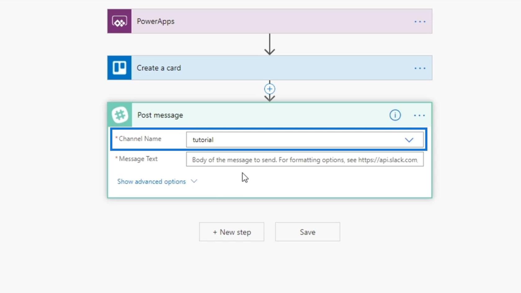 PowerApps-integrasjon i Microsoft Power Automate