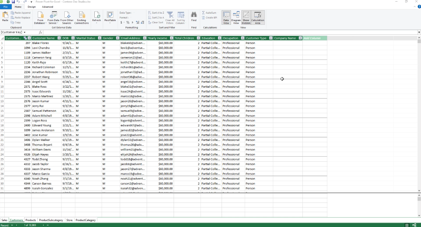 Forbind DAX Studio til LuckyTemplates og SSAS