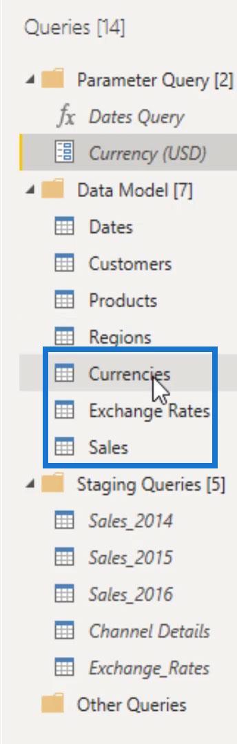 LuckyTemplates parametrar via frågeredigerare