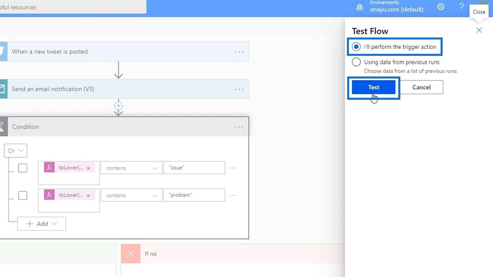 Podmienky spustenia Power Automate – úvod