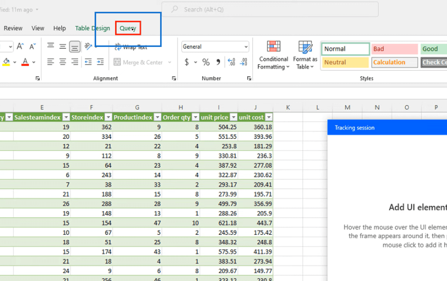 Opdater Excel-fil i Sharepoint med Power Automate Desktop