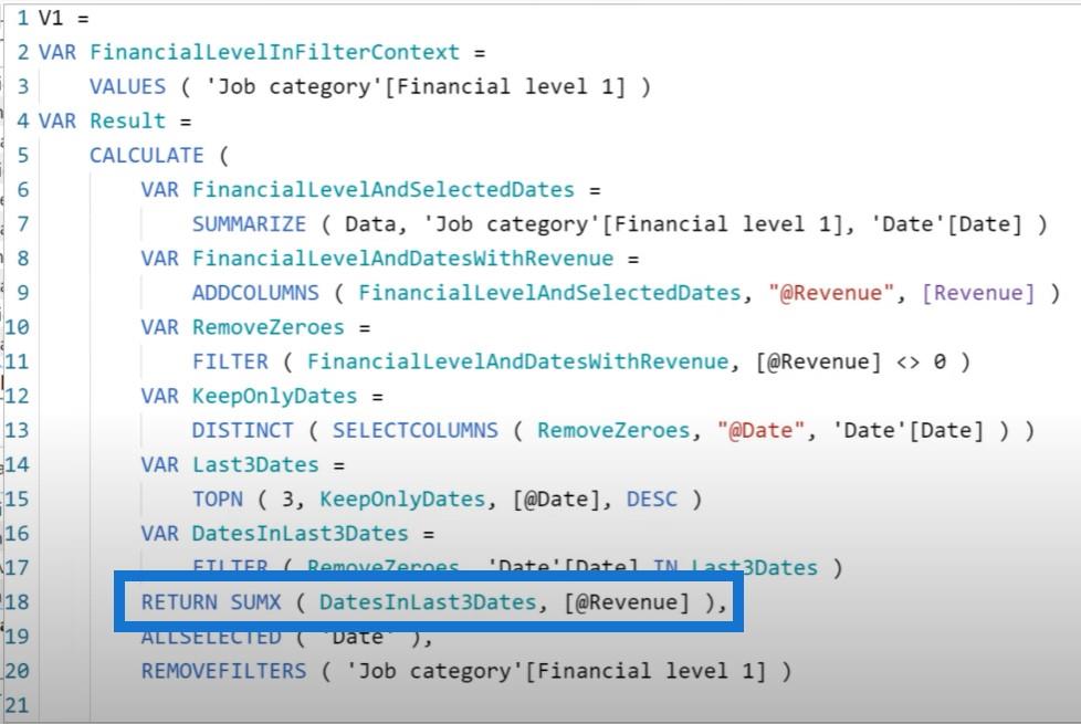 DAX-sprog LuckyTemplates Tutorial på omvendt TOPN