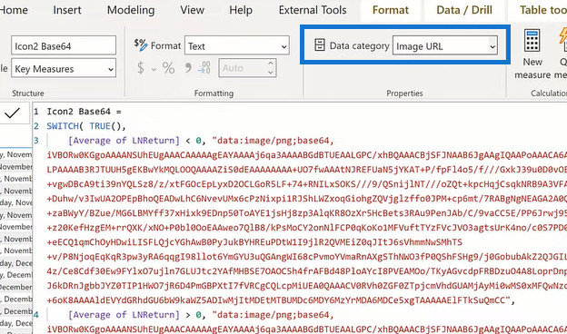 LuckyTemplates egendefinerte ikoner |  PBI visualiseringsteknikk