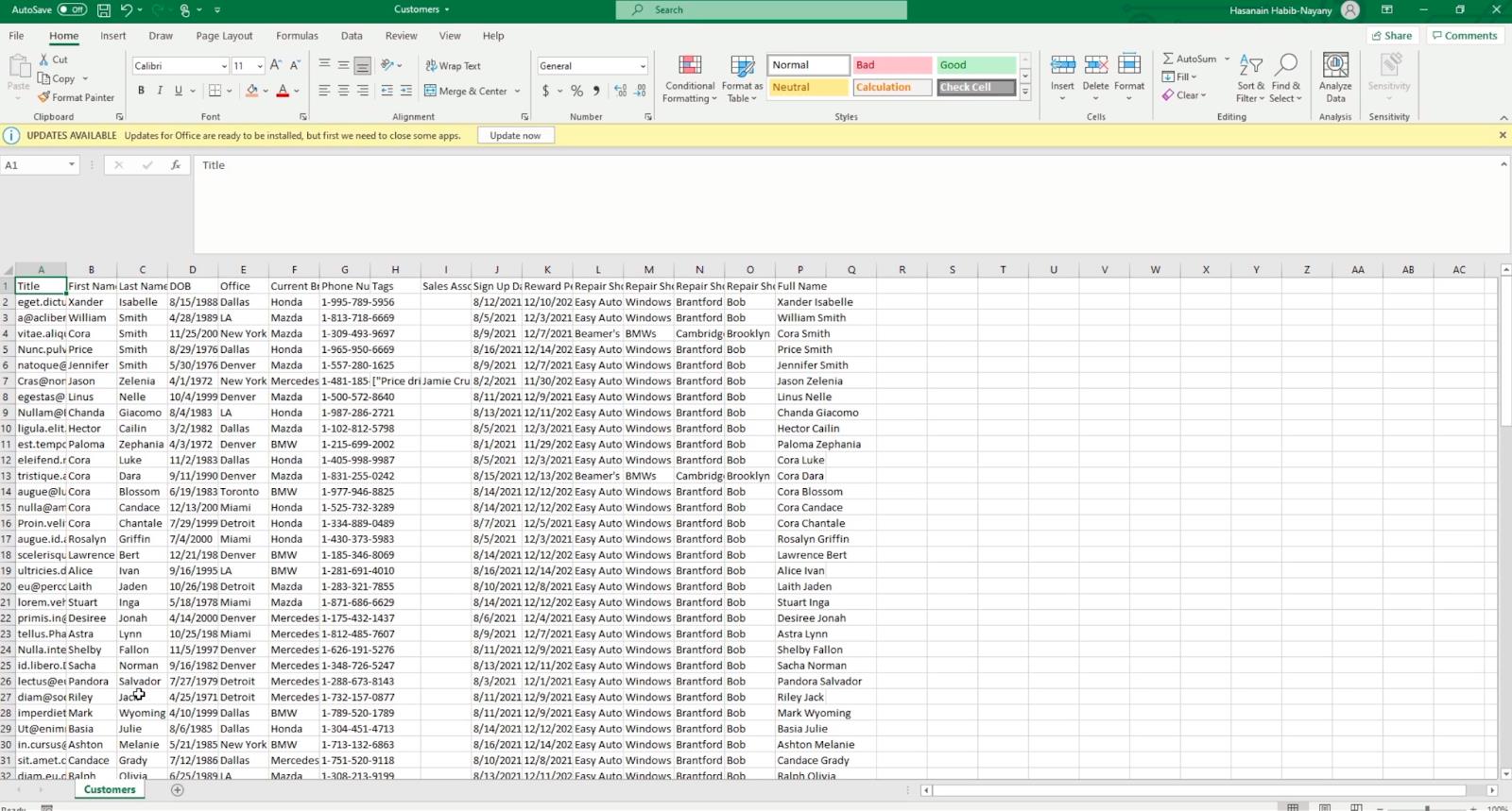 SharePoint-listák exportálása Excel- vagy CSV-fájlba