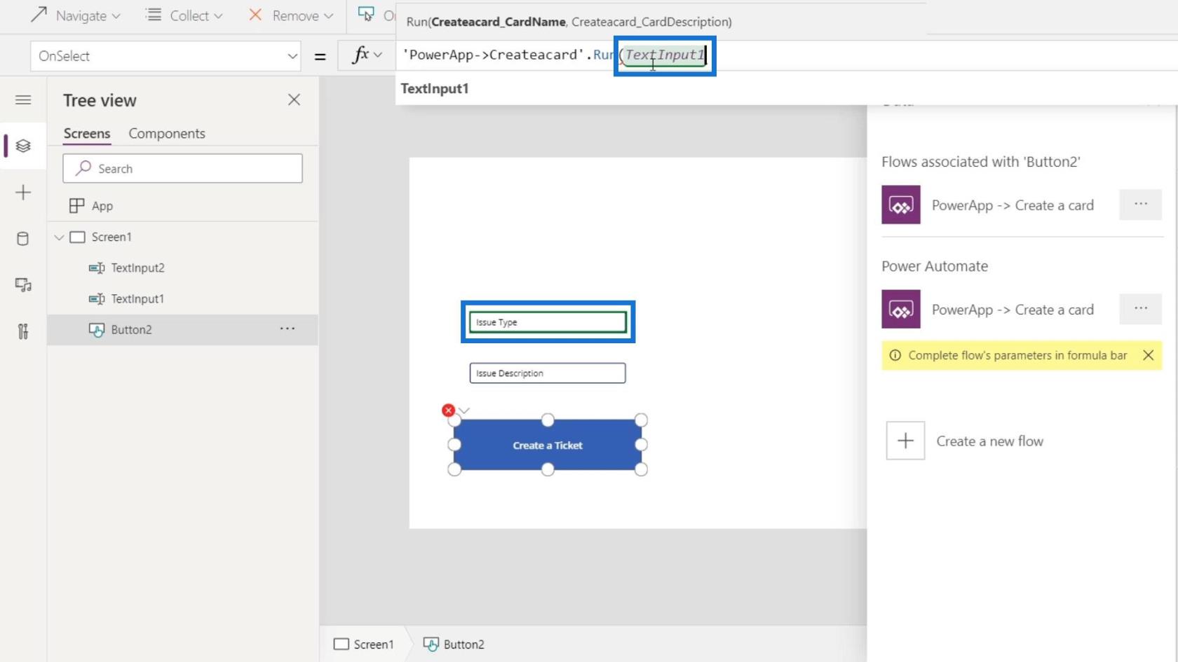 PowerApps-integration i Microsoft Power Automate