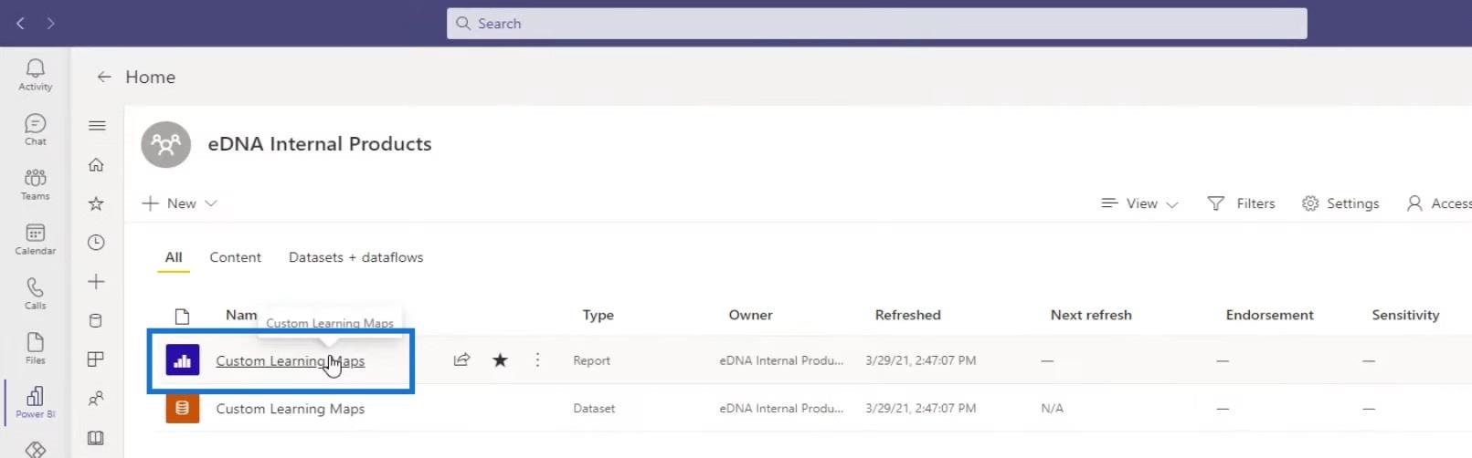 LuckyTemplates integration i MS Teams