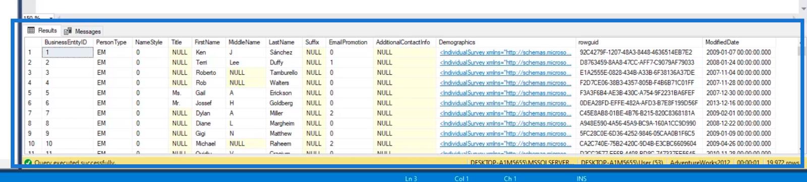 Suodata SQL:ssä käyttämällä IN, NOT IN, LIKE ja NOT LIKE