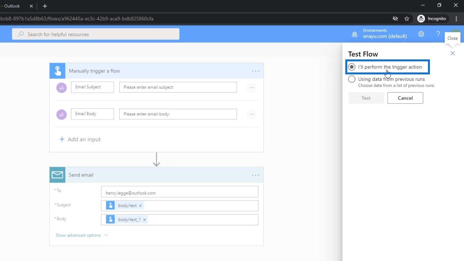 Microsoft Flows: Szerkesztés és követés a Power Automate-ban