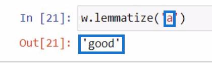 Lematisering i Python |  En nybegynnerguide