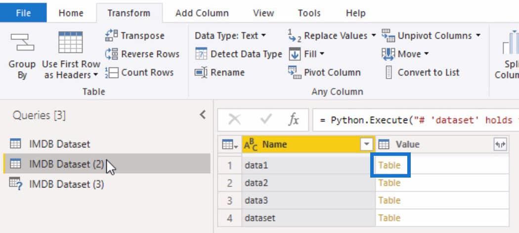 Python-datasett: Bruk av repeterbare koder