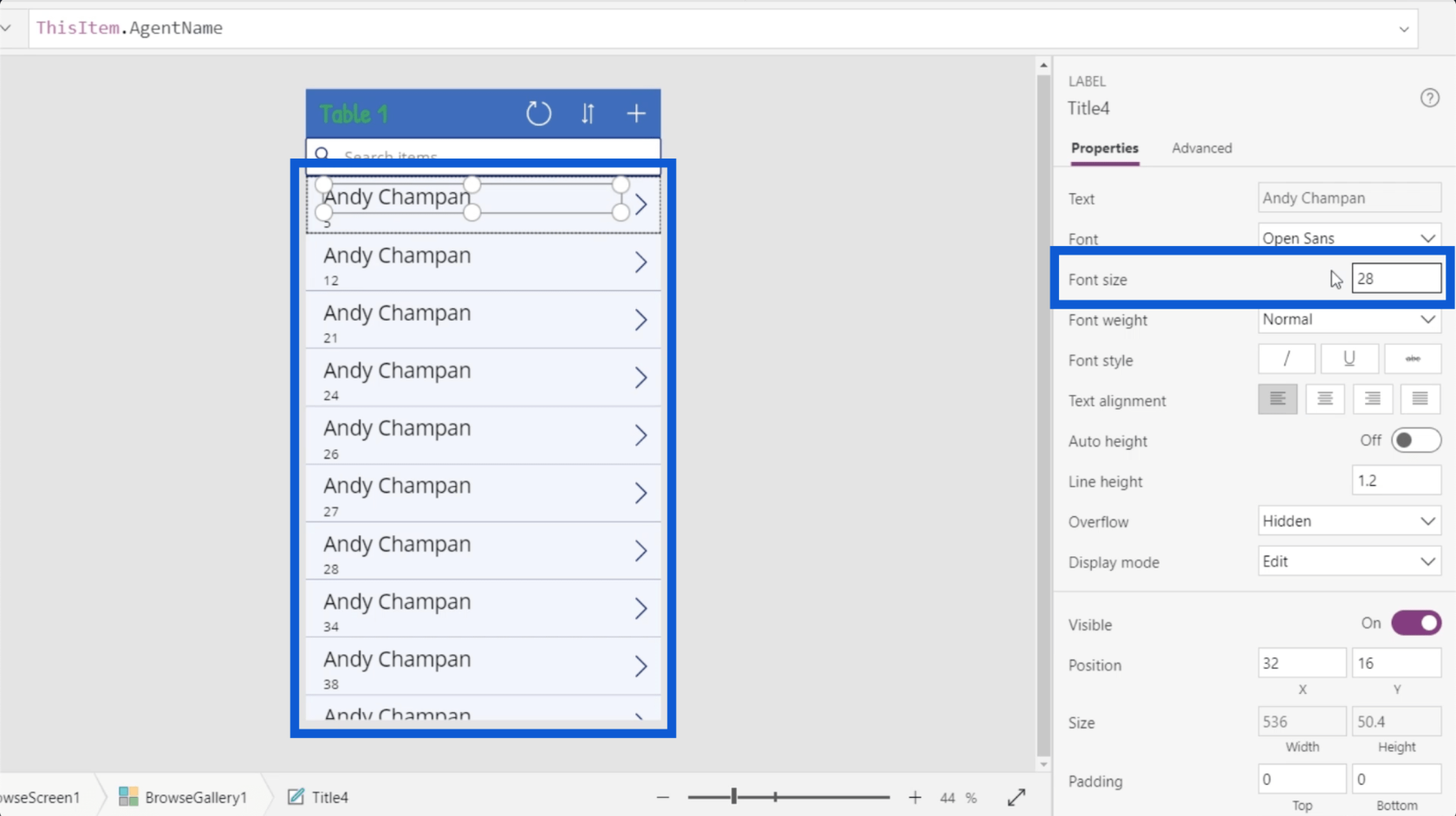 PowerApps Gallerier: En introduktion