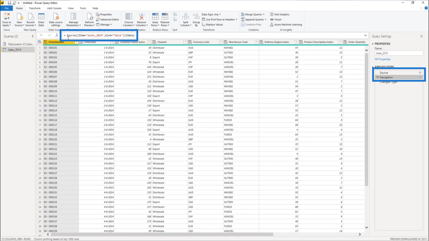 Lag et permanent oppdatert praksisdatasett i LuckyTemplates