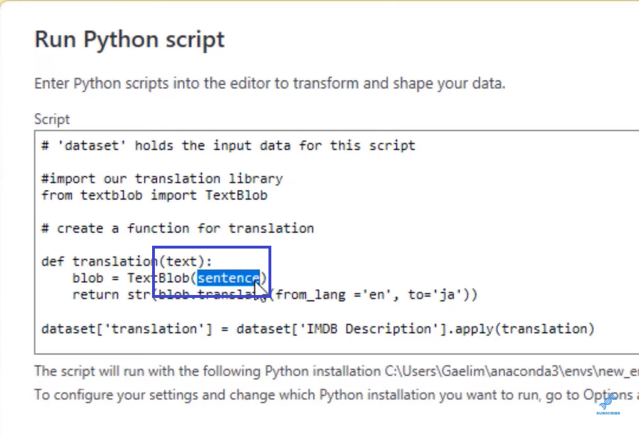 LuckyTemplates Python-opplæring: Hvordan oversette tekster