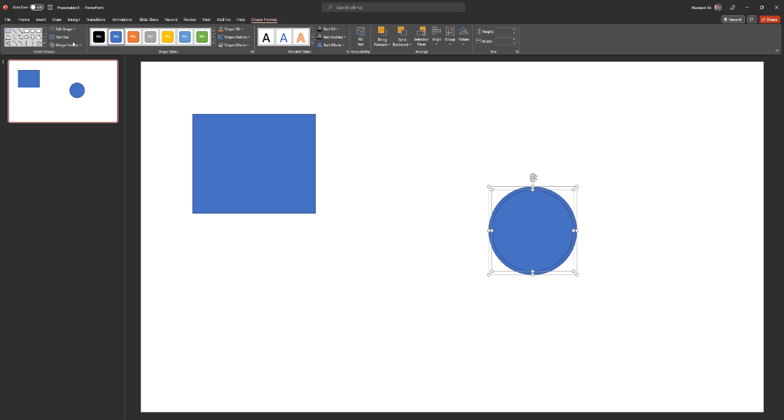 Datavisualiseringsrapportmall med PowerPoint |  Del 1