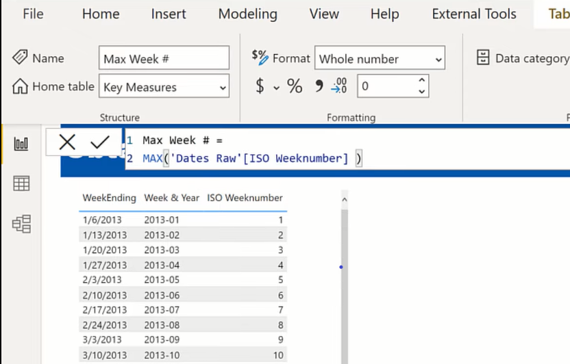 Få LuckyTemplates forrige ukes verdier ved å bruke DAX & Power Query