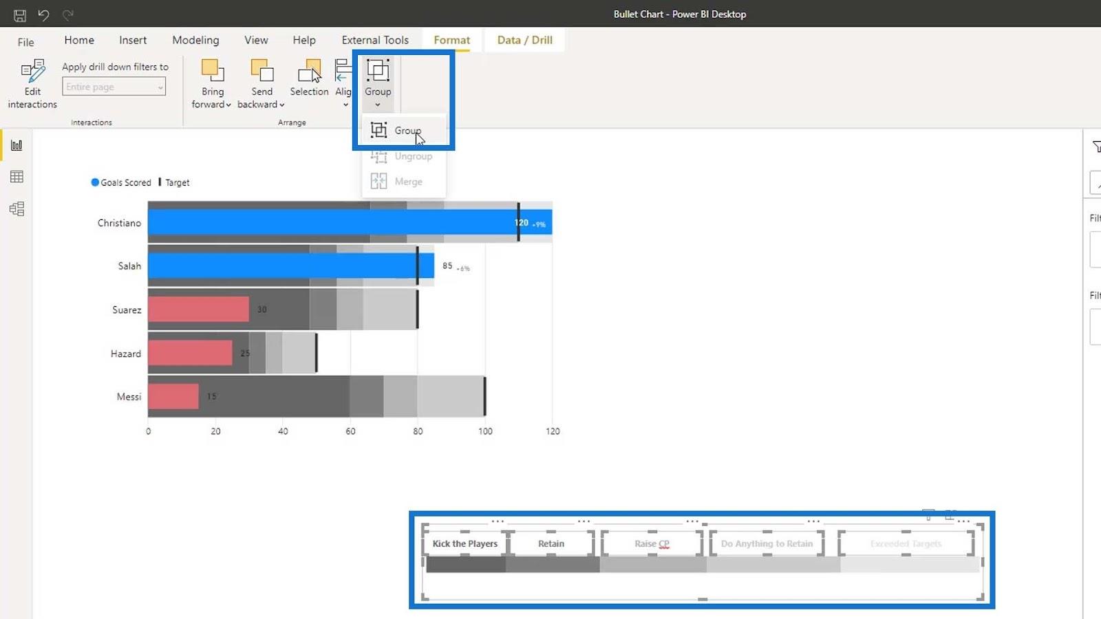 Punktdiagrammer: Avancerede brugerdefinerede billeder til Lucky Templates