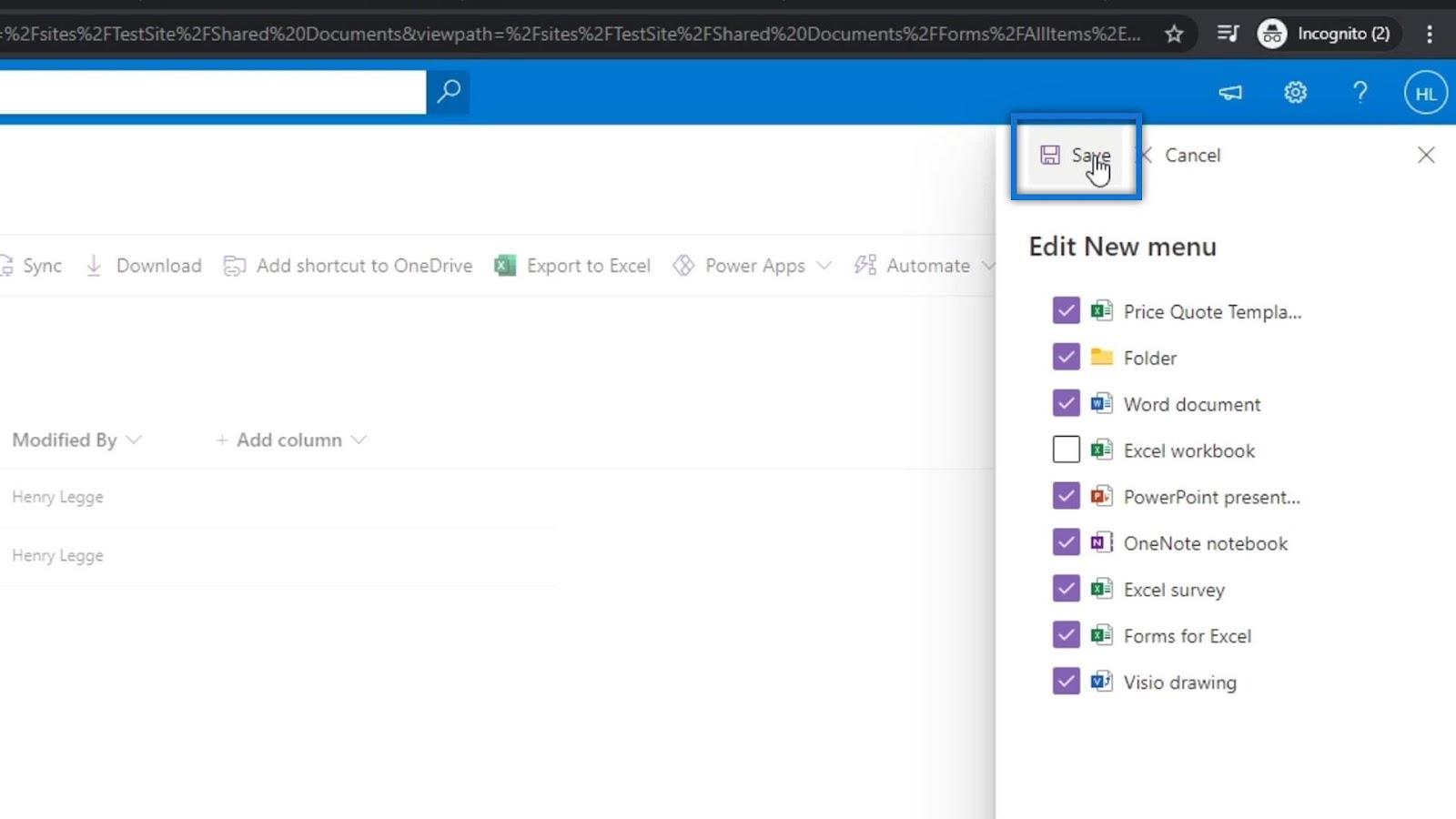 SharePoint-skabeloner til dokumentbiblioteker