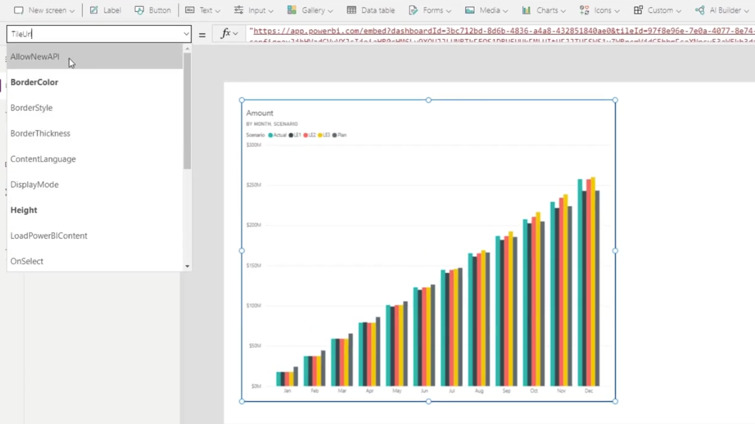 LuckyTemplates Tile |  Hvordan integreres i Power Apps