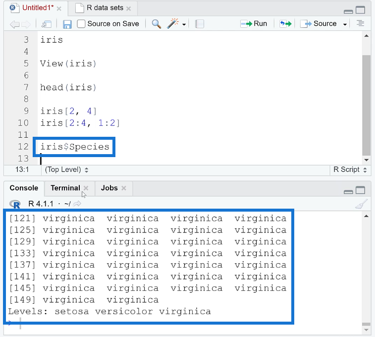 Datové rámce v R: Learning The Basics