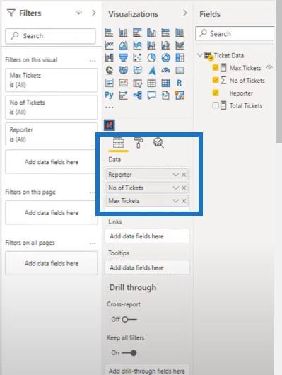 Formater diagrammer betinget ved hjelp av Charticulator