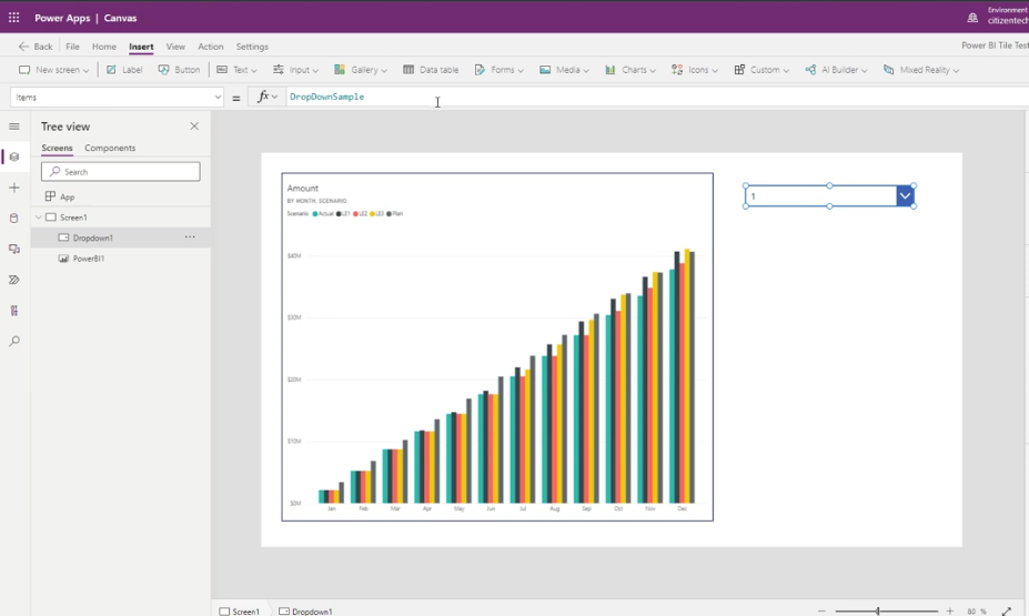 LuckyTemplates Tile |  Hur man integrerar i Power Apps