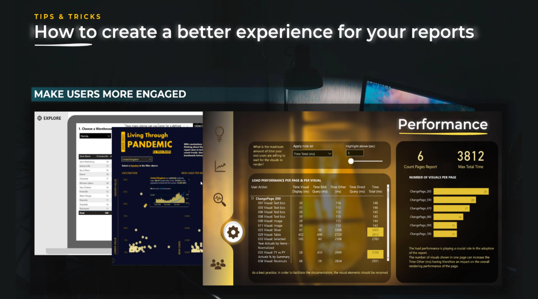 Parhaat LuckyTemplates Dashboardin suunnitteluvinkit