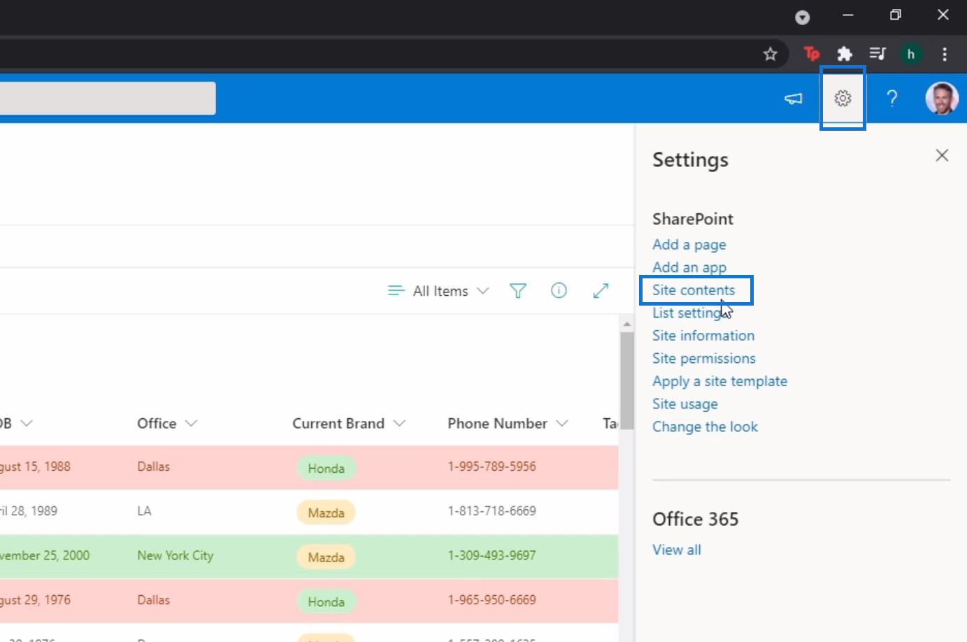 SharePoint-plattform: Sosiale nettverksfunksjoner