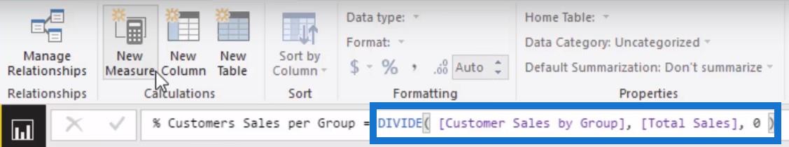 Segmenteringseksempel ved bruk av avansert DAX i LuckyTemplates