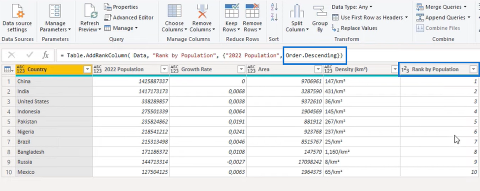 Power Query Transform Column Challenge: Stablede data til bestilt tabel