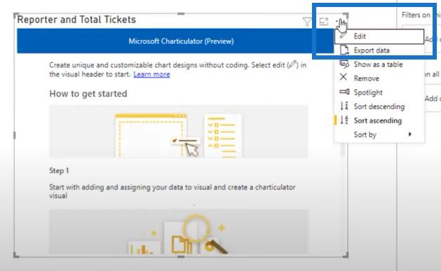 Formater diagrammer betinget ved hjelp av Charticulator