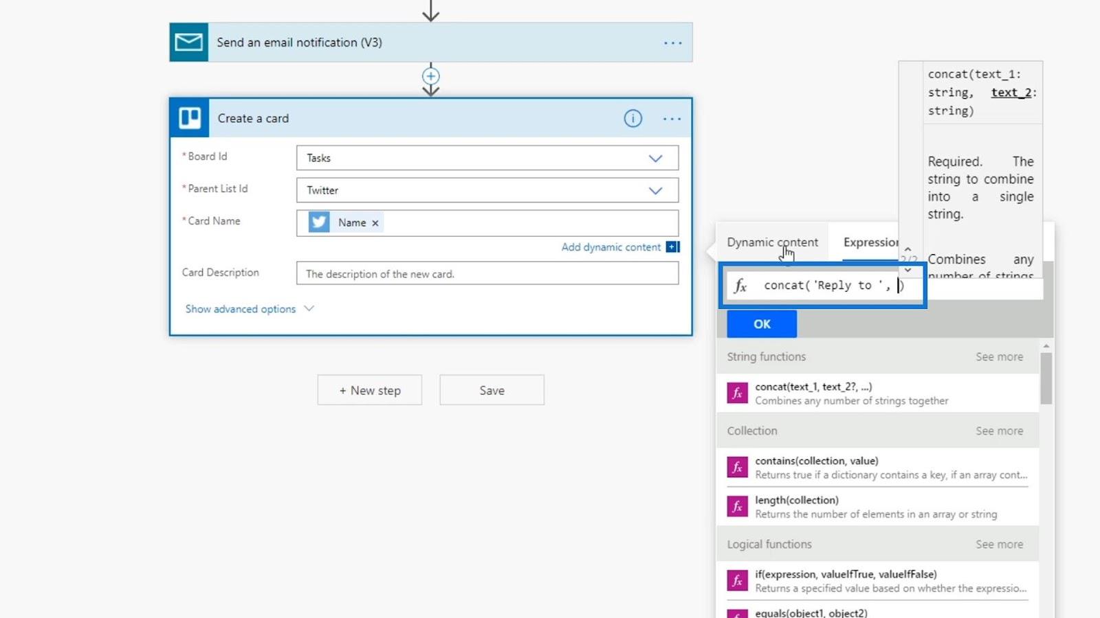 Power Automate Actions |  Syväsukelluksen opetusohjelma