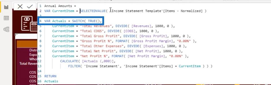 LuckyTemplates Financial Dashboard: Kompletné tipy na prispôsobenie tabuľky