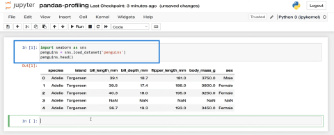 Adatkészletek Pandákban ProfileReport() segítségével | Python In LuckyTemplates