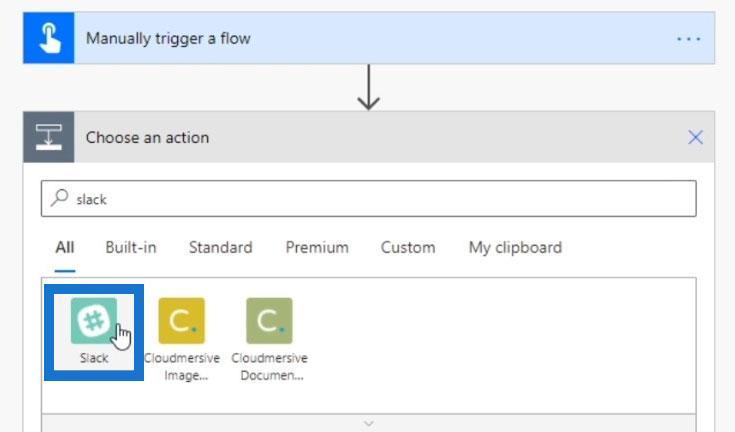 Knapflow i Microsoft Power Automate