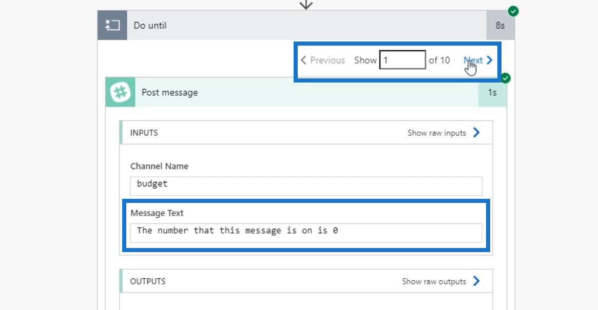 Do Until Loop Control у Power Automate