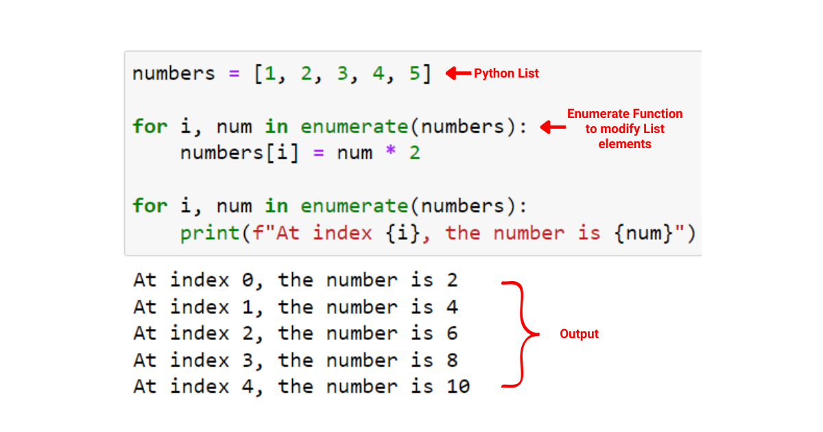 Python Enumerate: En forklaring med eksempler