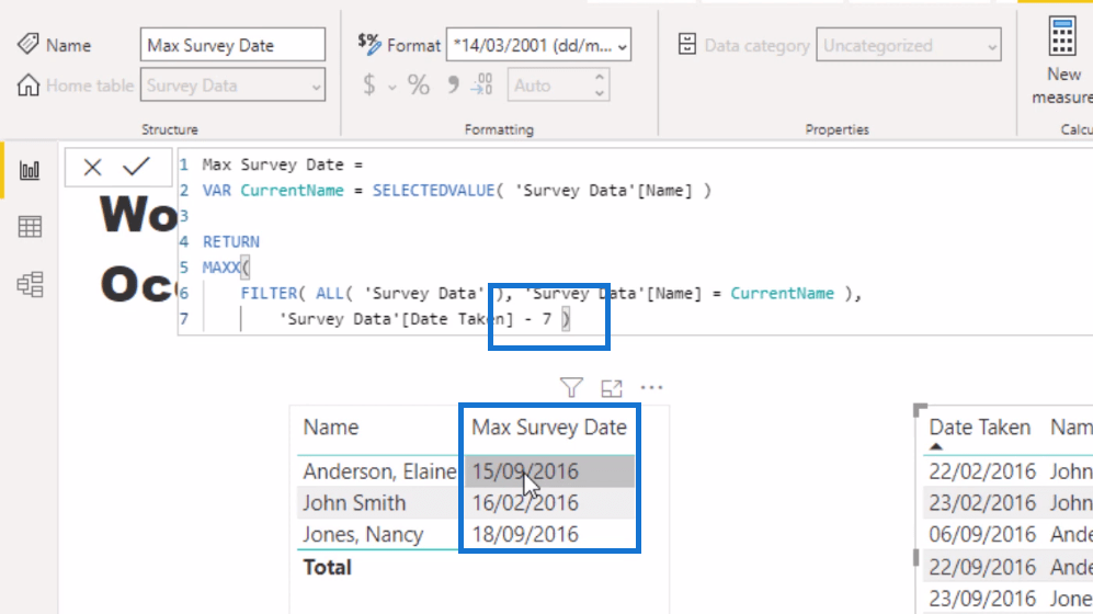 DAX MAXX-funksjon i LuckyTemplates – Oppdag siste dato