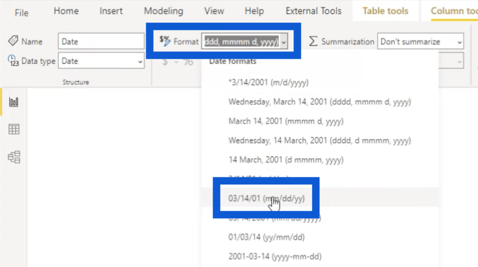 LuckyTemplates datatransformasjon og oppsett av modeller og relasjoner