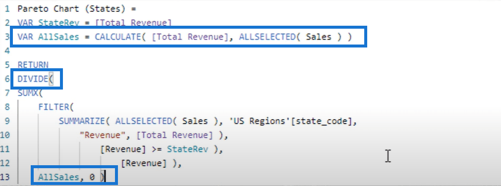 Opprette et Pareto-diagram i LuckyTemplates – Avansert DAX