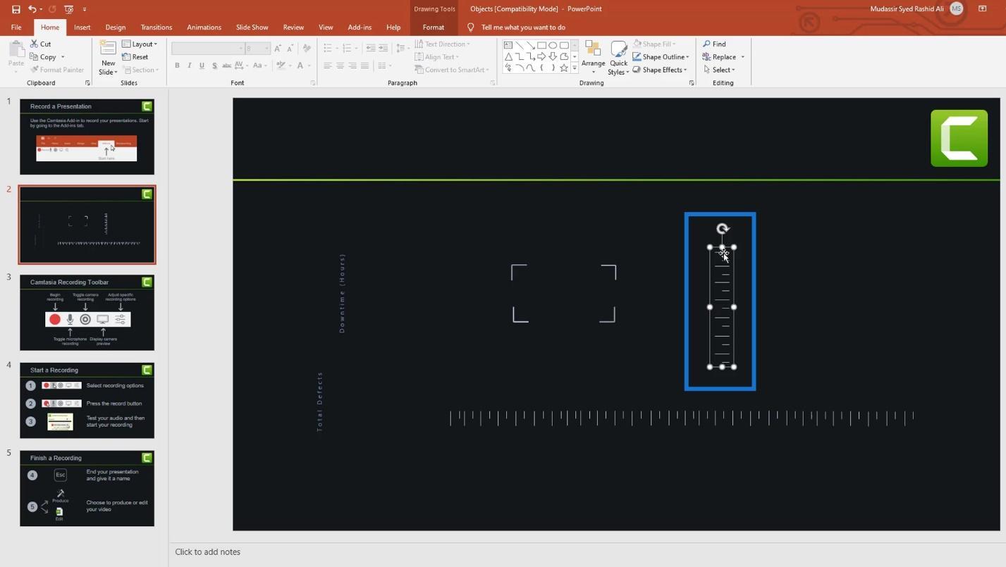 Rapportlayouts: Design med indbyggede visuals