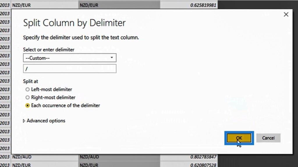 Sådan fjernes pivotering af kolonner i Lucky Templates