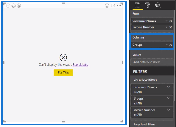 Dynamisk gruppering av fordringer i LuckyTemplates