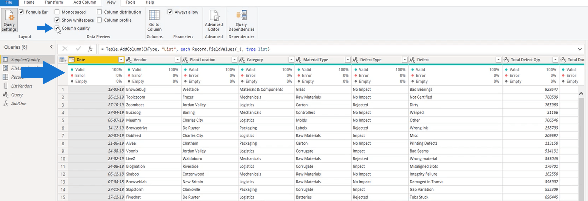 Rychlý přehled různých nástrojů Power Query v LuckyTemplates