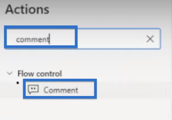 Настільні потоки: додавання коментарів за допомогою Power Automate