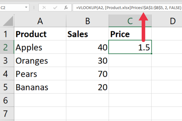 VLOOKUP medzi dvoma zošitmi: jednoduchý sprievodca krok za krokom