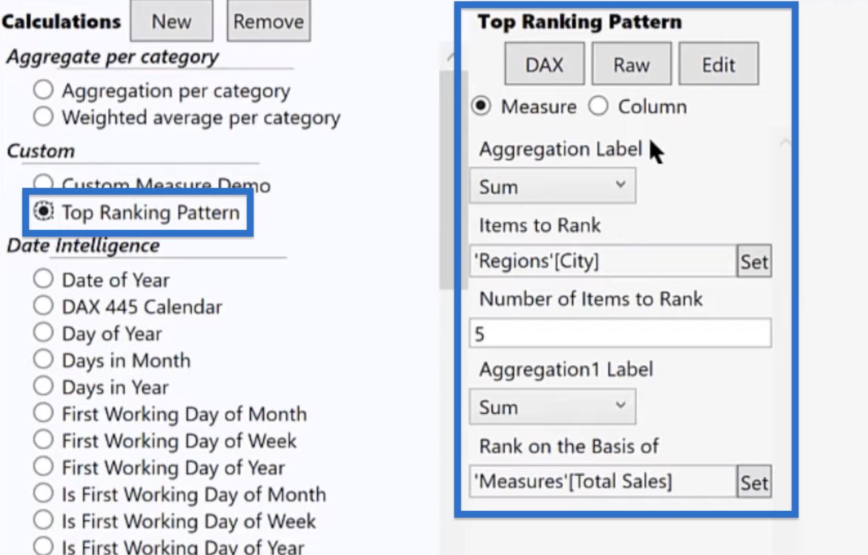 Slik får du datasettets topp N i LuckyTemplates