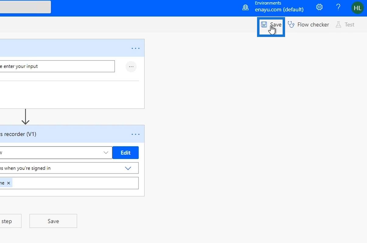 Helyszíni adatátjáró a Power Automate-ban