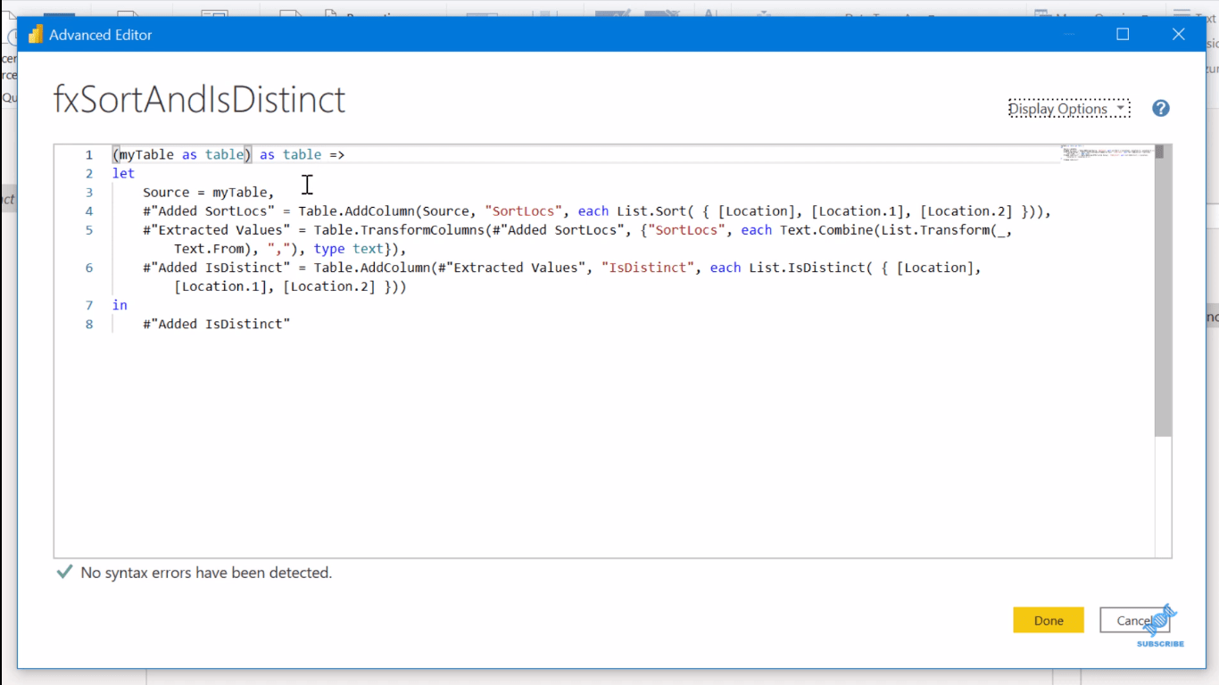 Kombinatorisk analys med hjälp av Power Query i LuckyTemplates